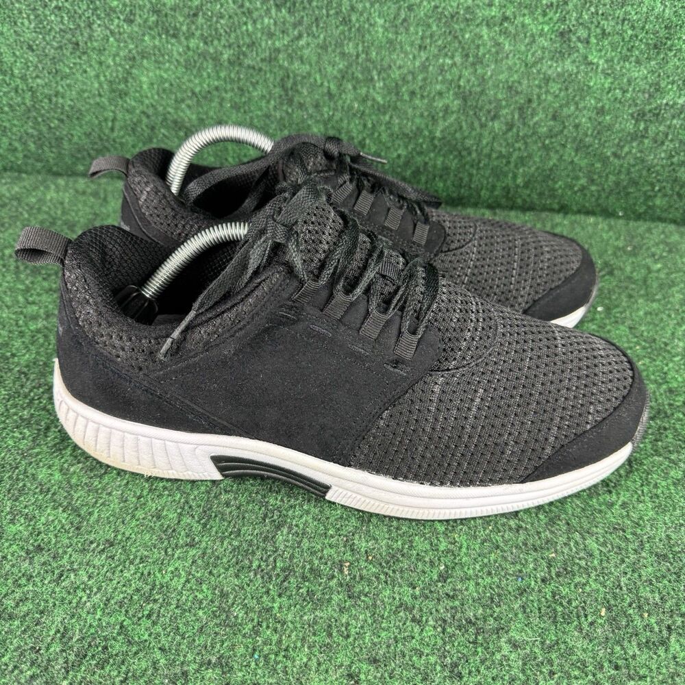 Orthofeet 849 Women’s Black Athletic Walking Shoes Size 11.5 B